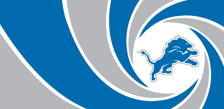 007 Detroit Lions logo iron on paper